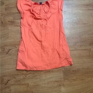 GAP Asymmetrical Dress in Vibrant Orange